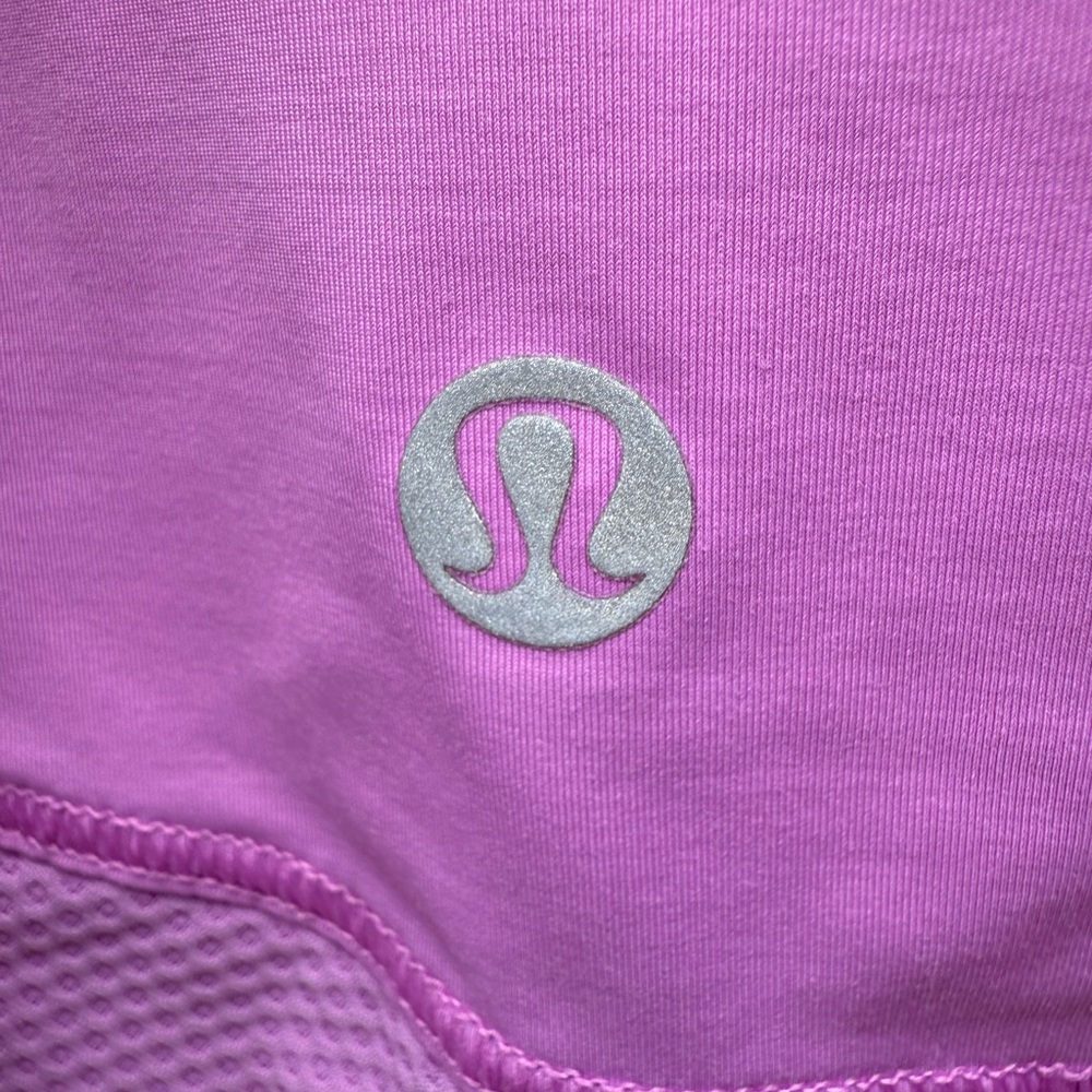 Lululemon Sleek Performance Pink Pullover - image 8